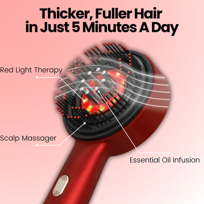 Red Light Massaging Brush